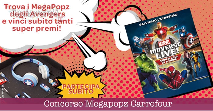 Concorso Megapopz Carrefour