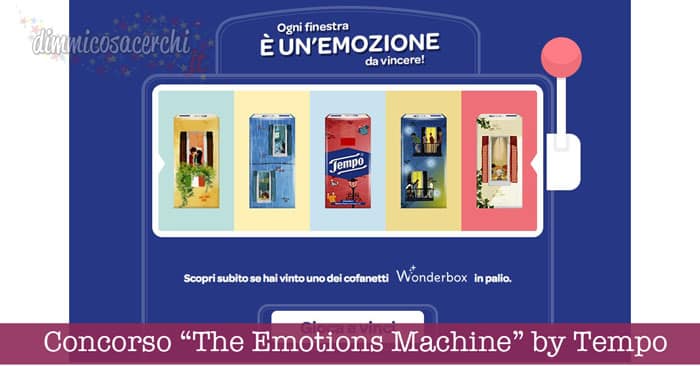 Concorso “The Emotions Machine