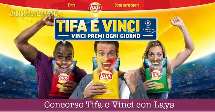 Concorso Tifa e Vinci con Lays