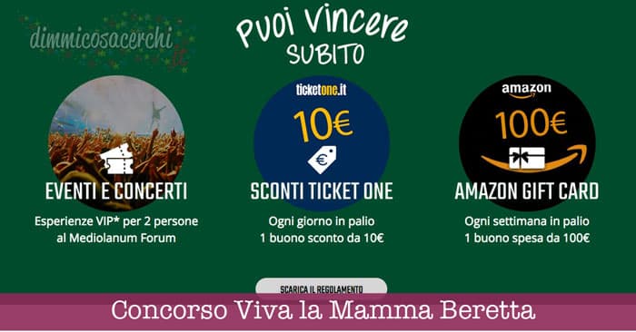 Concorso Viva la Mamma Beretta