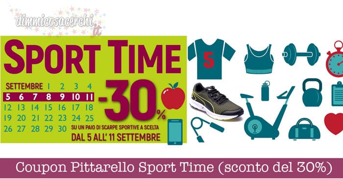 Coupon Pittarello Sport Time