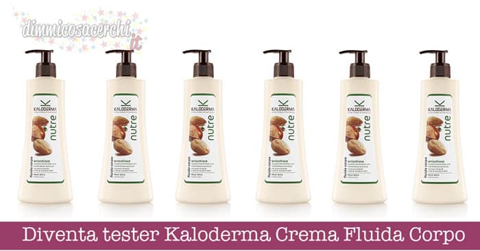 Diventa tester Kaloderma