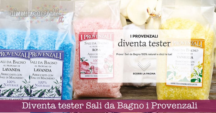Diventa tester Sali da Bagno i Provenzali