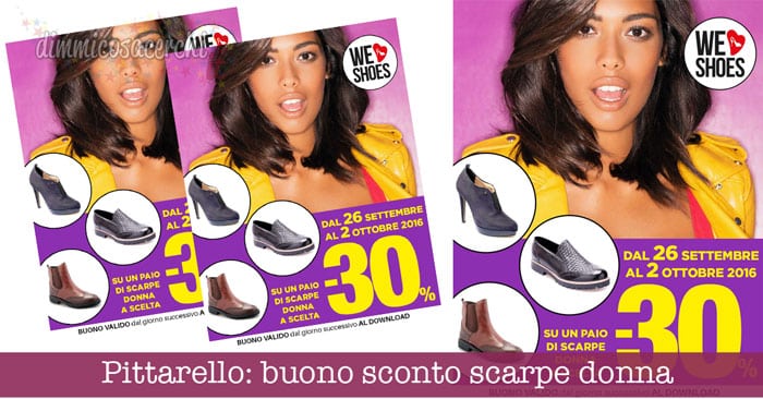 Pittarello: buono sconto