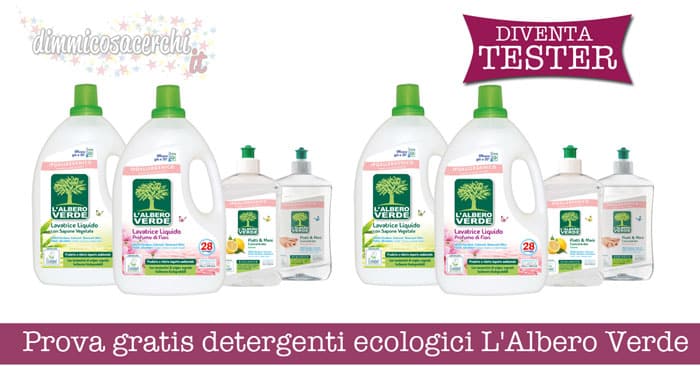 Prova gratis detergenti ecologici