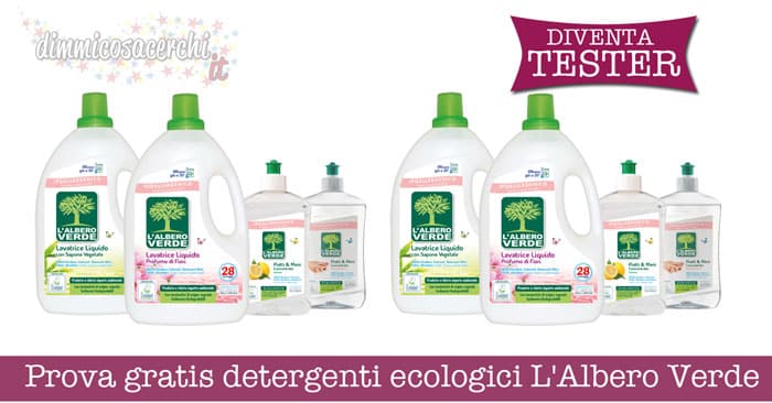 Prova gratis detergenti ecologici