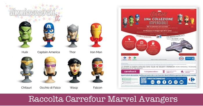 Raccolta Carrefour Marvel Avangers