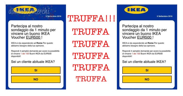 truffa ikea