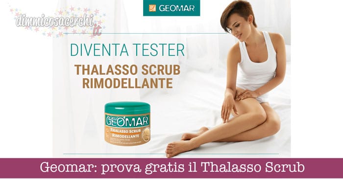 Geomar: prova gratis il Thalasso Scrub Rimodellante