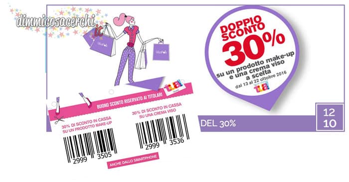 Buono sconto Lillapois di Ottobre