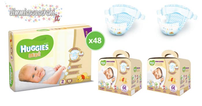 Concorso Huggies: vinci forniture + campione omaggio