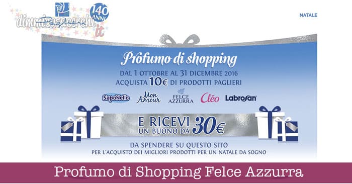 Profumo di Shopping Felce Azzurra