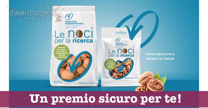 Le noci della ricerca: premio sicuro