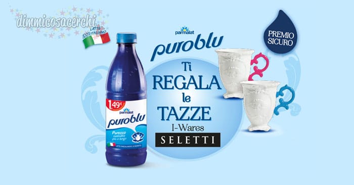 Latte Puroblu ti regala le tazze Seletti