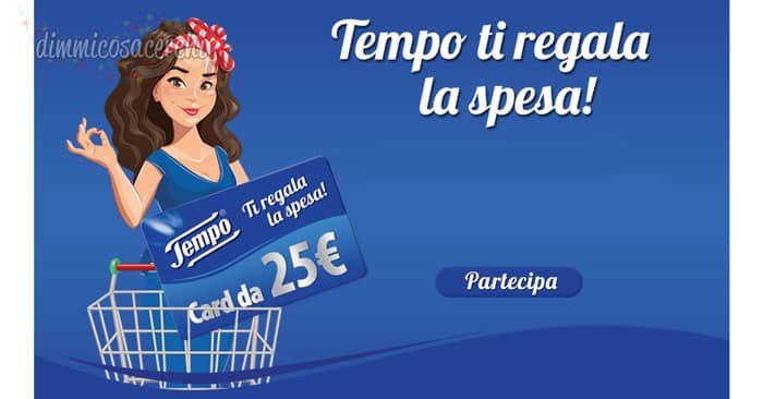 tempo regala spesa