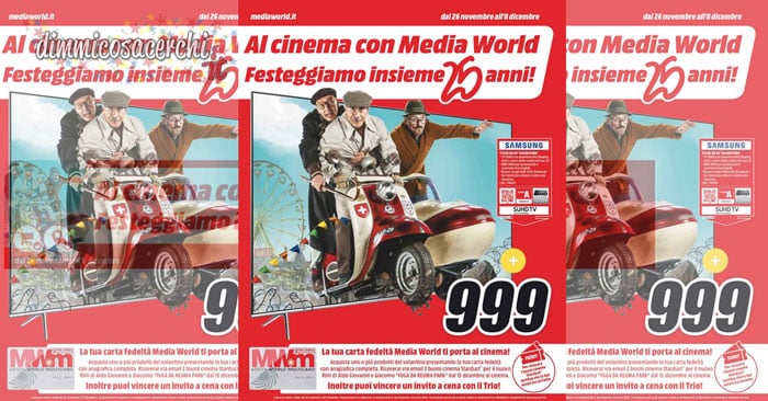 Al cinema con Mediaworld