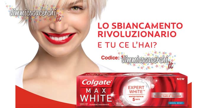 Campione omaggio Colgate Expert White