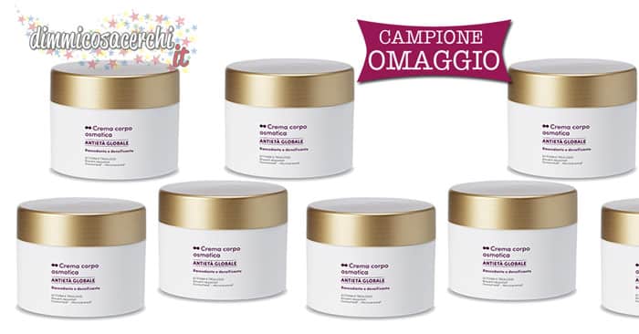 Crema corpo osmotica omaggio