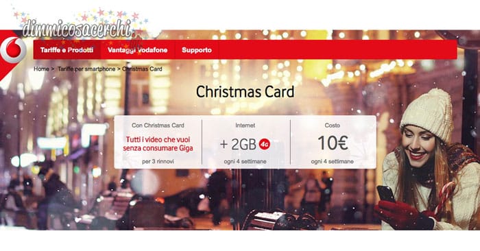 Vodafone Christmas card:
