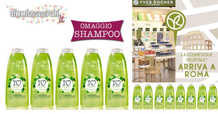 Yves Rocher: shampoo omaggio