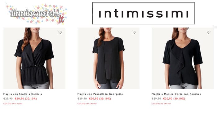 black friday intimissimi