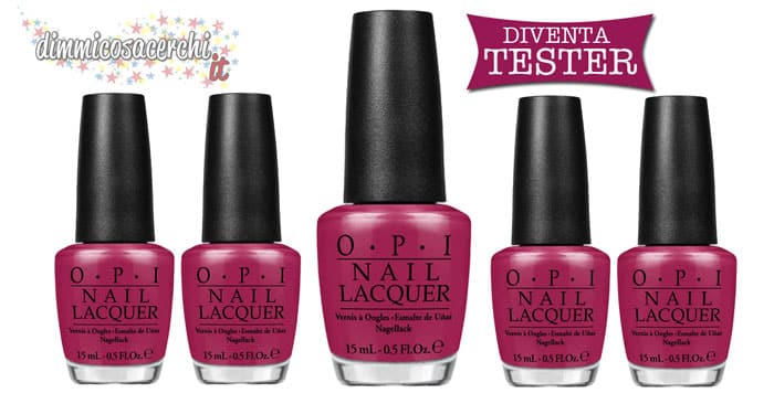 Diventa tester degli smalti OPI