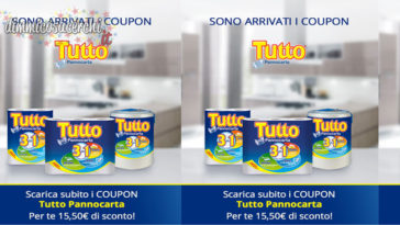 coupon tutto pannocarta