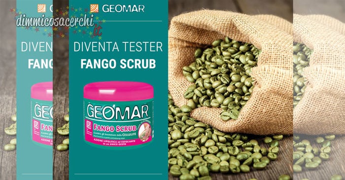 Diventa tester fango scrub Geomar