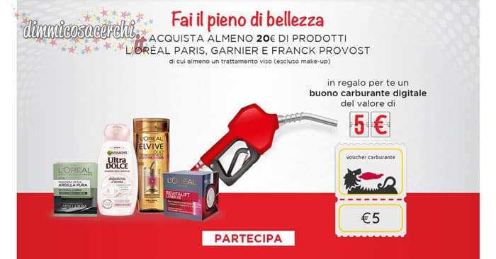 Fai il pieno di bellezza con L'Oreal