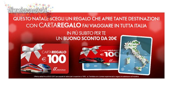 Trenitalia carta regalo