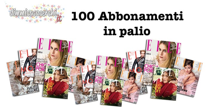 Vinci abbonamenti riviste con Elle Beauty Award