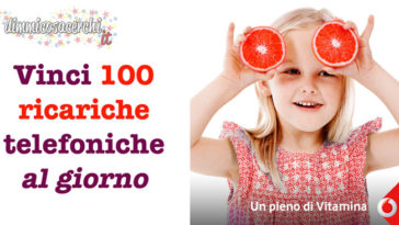 concorso vodafone vitamina