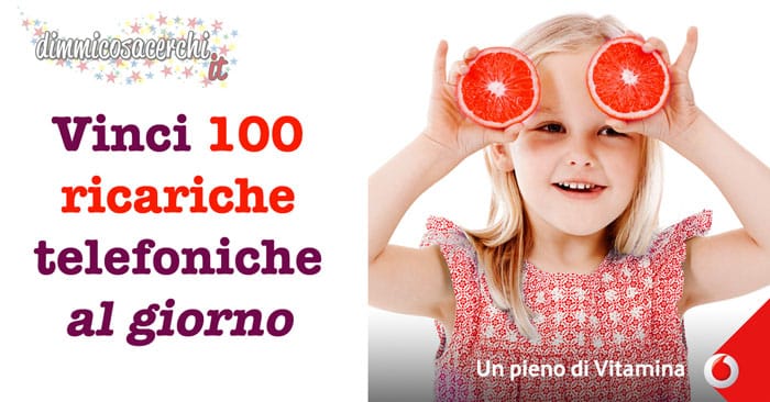 concorso vodafone vitamina