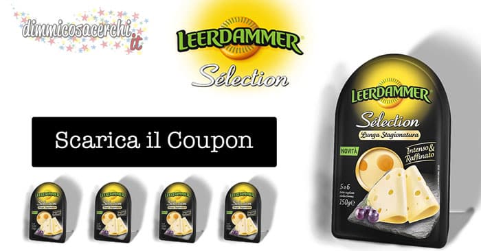 Scarica il coupon Leerdammer