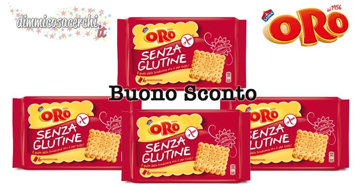 Buono sconto Oro Saiwa senza glutine