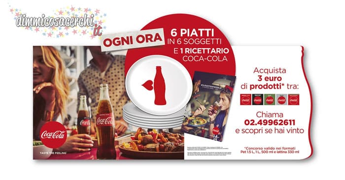 Concorso Coca-Cola: vinci ogni ora