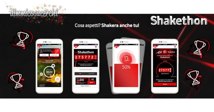 Concorso Vodafone "Shakethon"