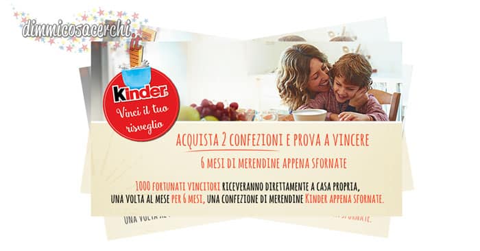 Kinder: vinci il tuo risveglio