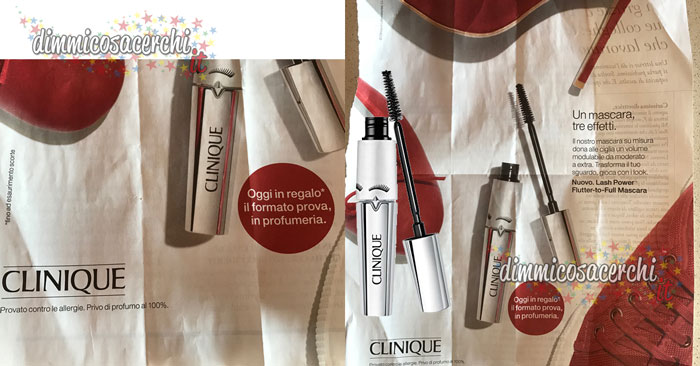 Mascara Clinique Lash Power omaggio