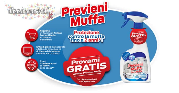 Provami gratis Air Max previeni muffa