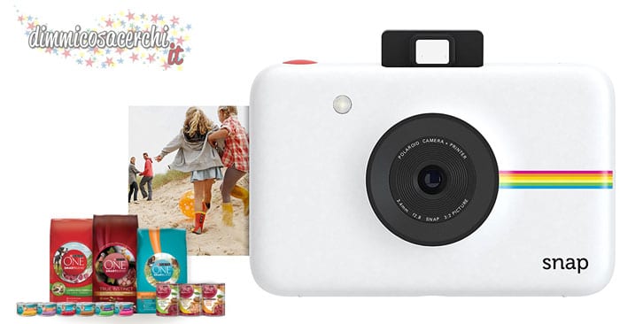 Vinci una Polaroid Snap con Purina ti premia
