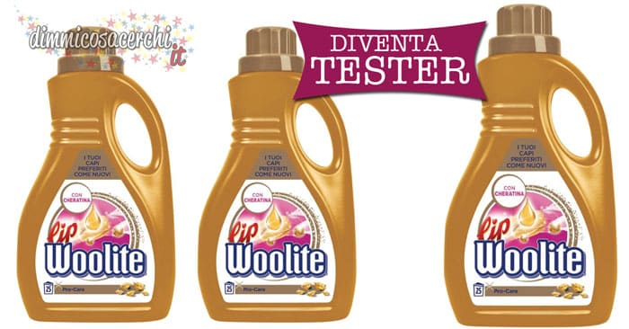 Woolite Pro-Care: diventa tester del detersivo