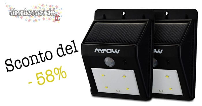 Lampade ad energia solare in offerta