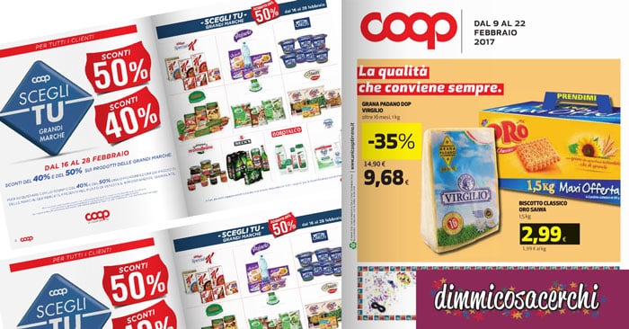 Buoni sconto UniCoop per la spesa a Febbraio