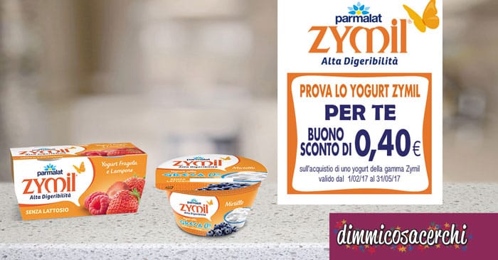 Buoni sconto Yogurt Zymil