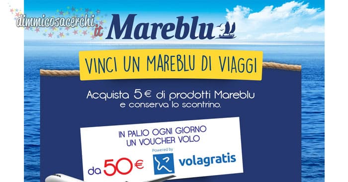 Concorso Mareblu: vinci un mare di viaggi