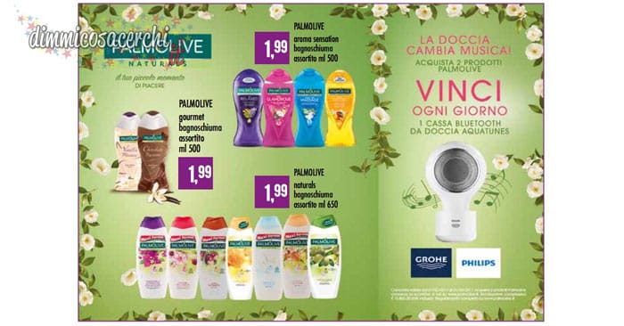 Concorso Palmolive: vinci cassa bluetooth doccia Aquatunes