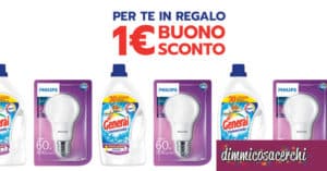 General ti regala un buono sconto Philips Led