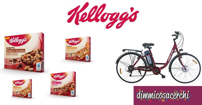 Vinci biciclette elettriche con Kellogg's