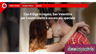 Vodafone per San Valentino